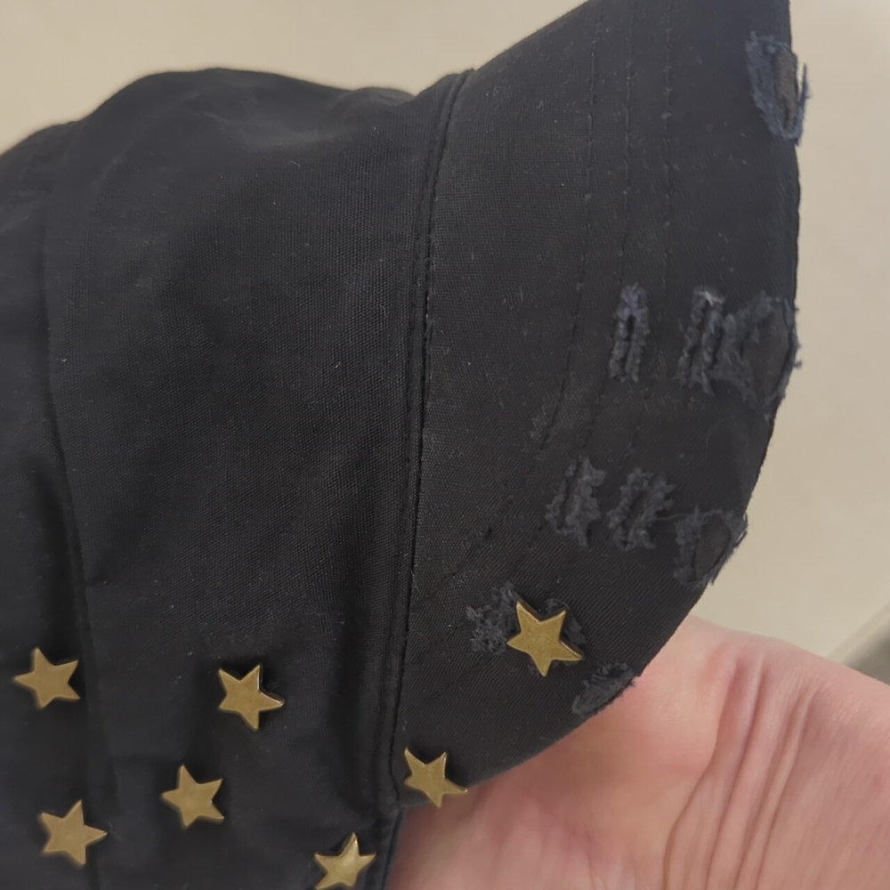 Mudd Y2K Newsboy Cap With Stars - Picture 7 of 7